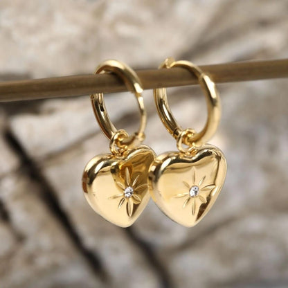 Sun Kissed Hoops Earrings