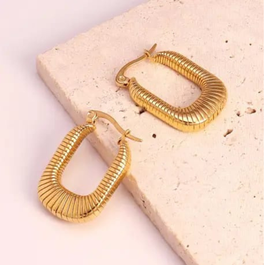 Golden Anti-tarnish Hoops (ER 126)