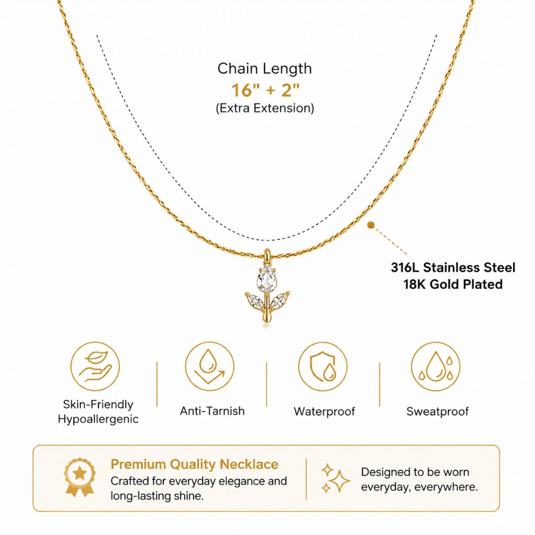 Rooted in Shine Necklace