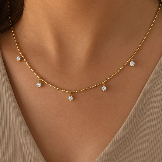 Shabnam Drop Necklace