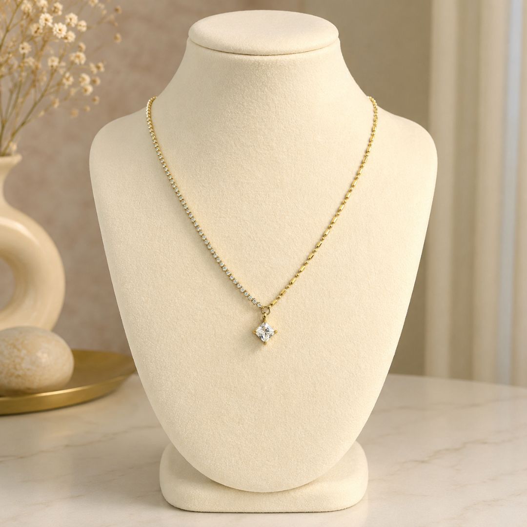 Celestina Asymmetry Necklace
