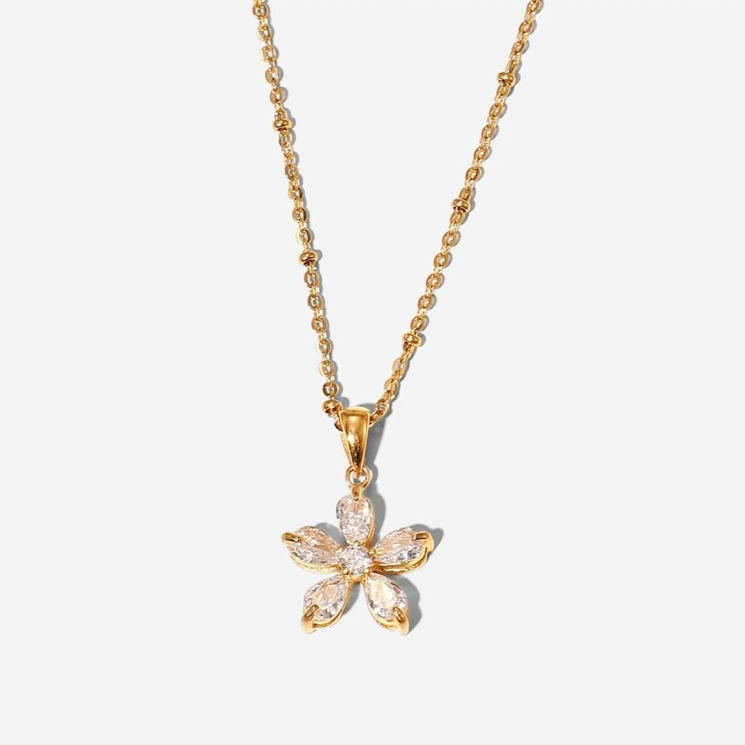 Gilded PetalNecklace