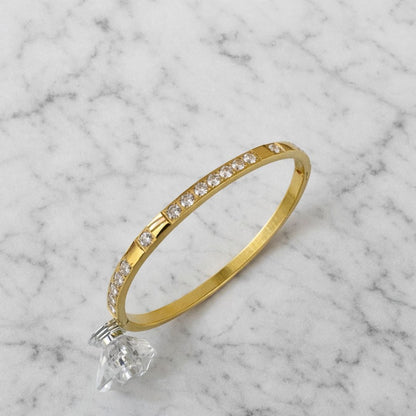 Golden Hearts Bracelet Stack