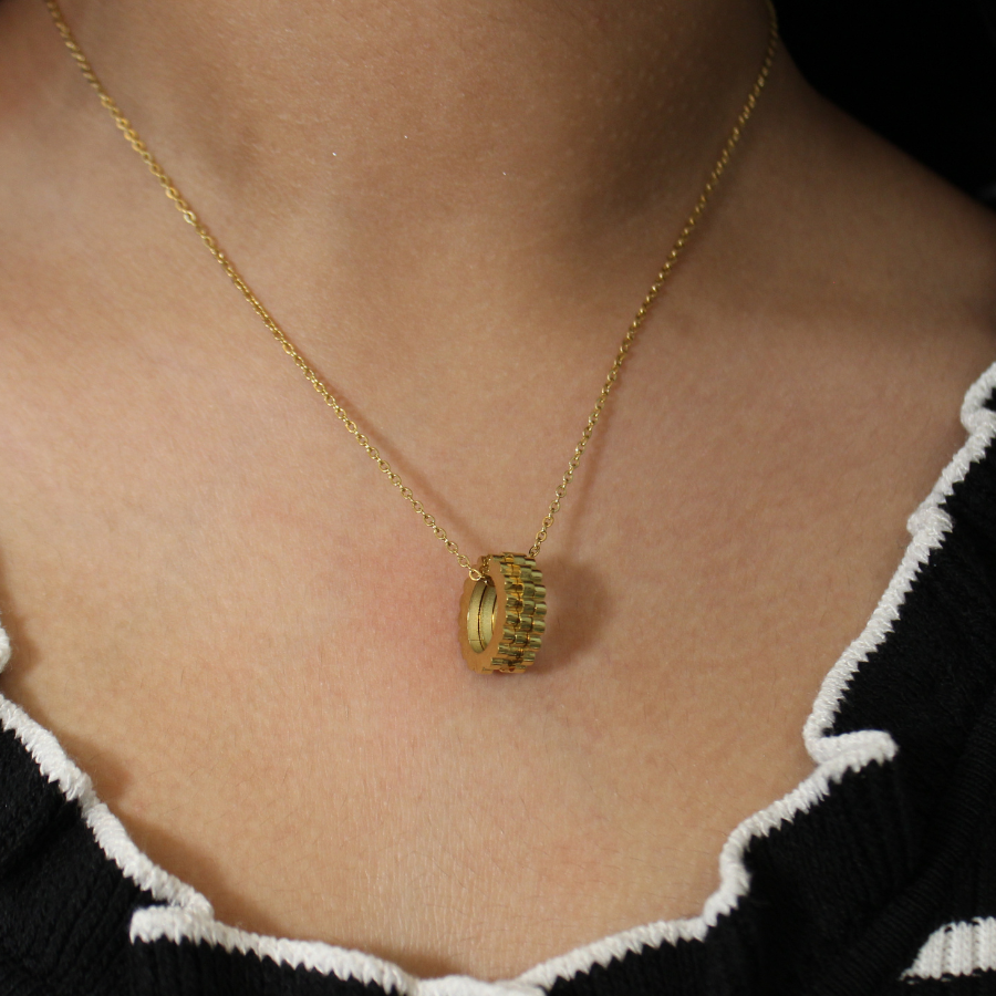 Ava Golden Anti-tarnish  Necklace