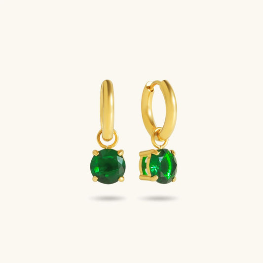 Velour Emerald Earrings