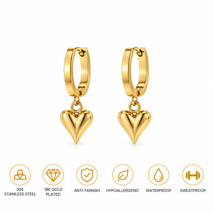 Hot Mess Hearts Earrings