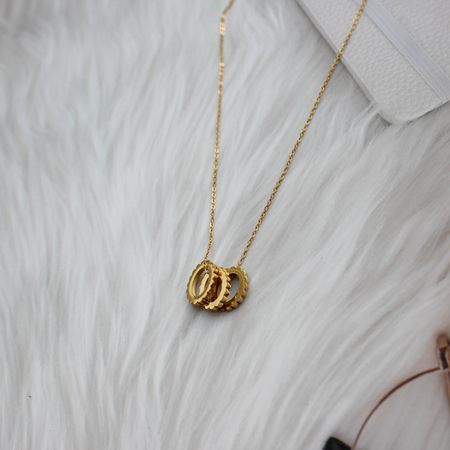 Ava Golden Anti-tarnish  Necklace
