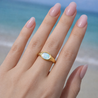 Opal Secret Ring