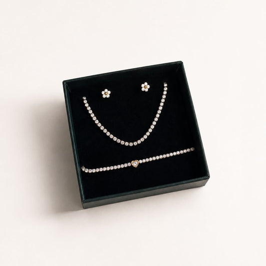 Tennis Jewellery Set