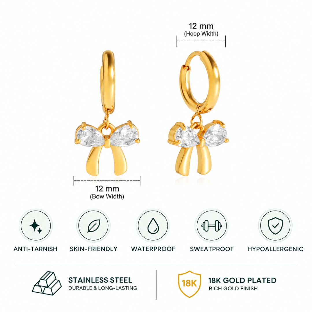 Charmette Bow Earring