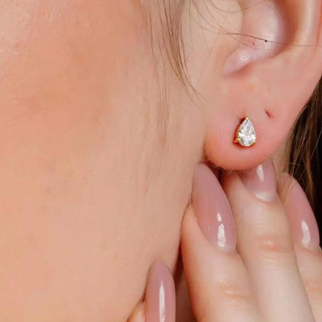 Waterdrop Solitaire Earrings