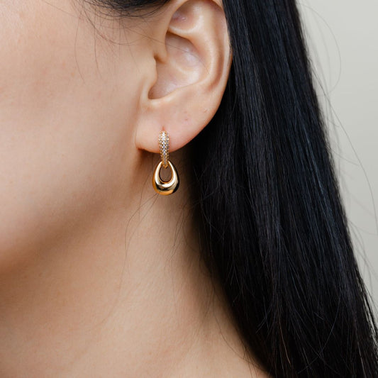 Aura Knot Drop Earrings