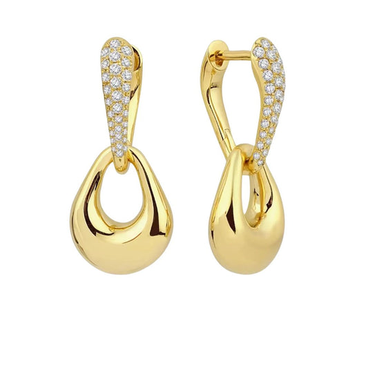 Aura Knot Drop Earrings