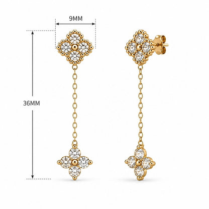 Clovera Drop Earrings