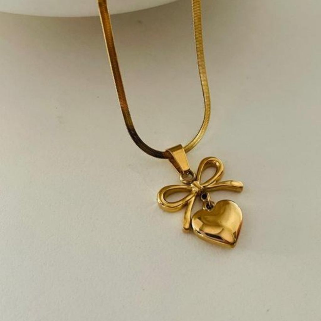 Sweetheart Bow Necklace