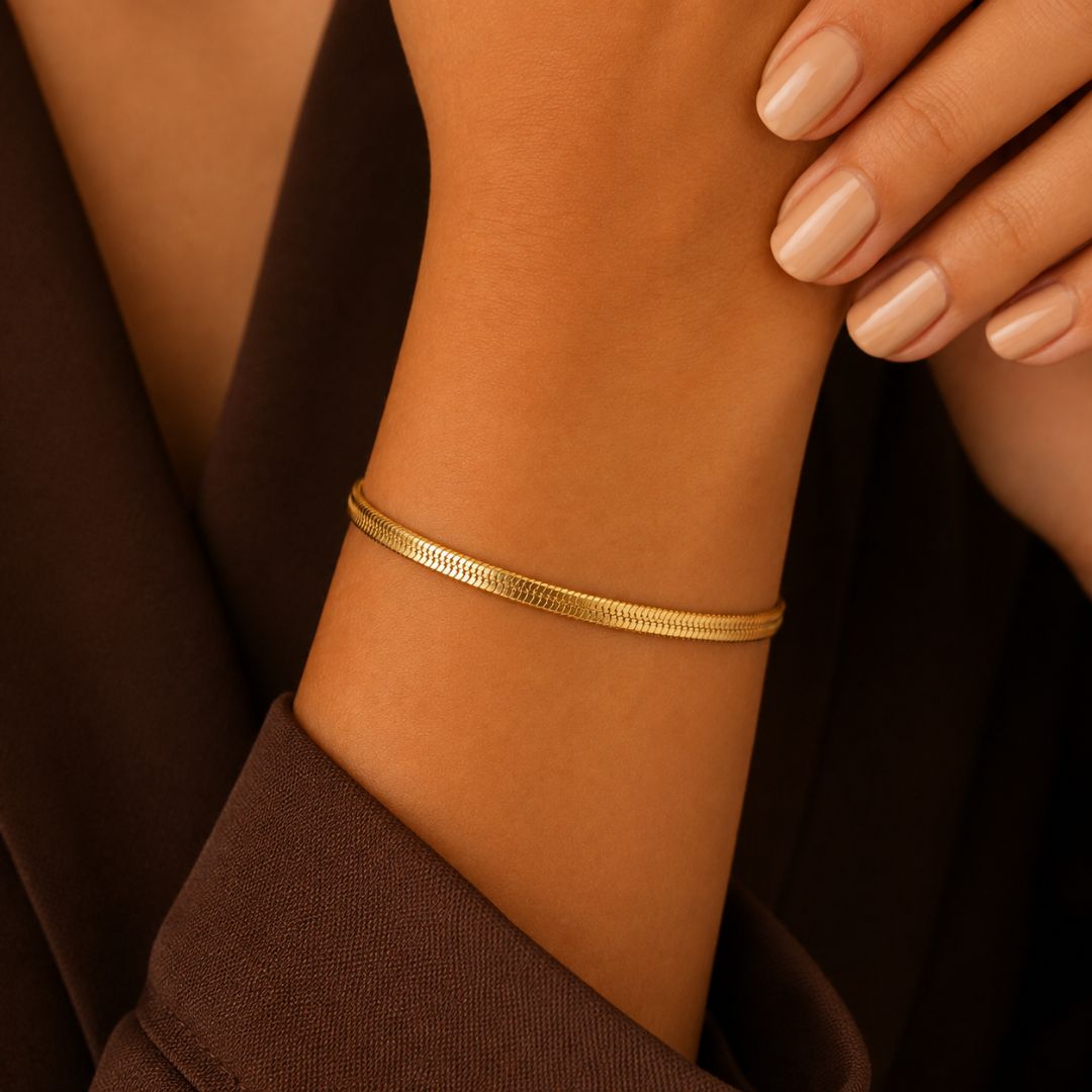 Lyra Snake Chain Bracelet