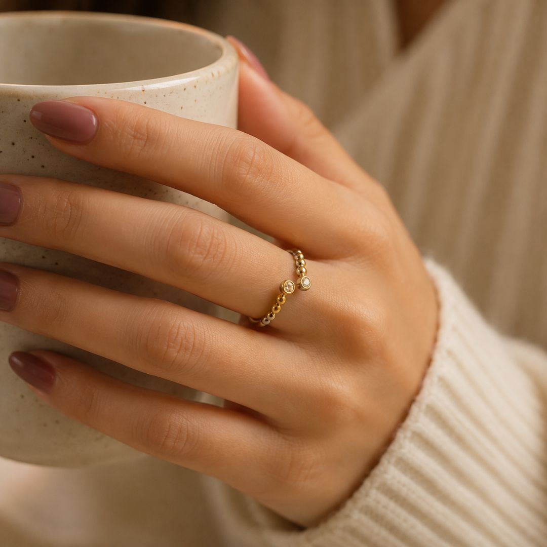 Ophelia Beaded Ring
