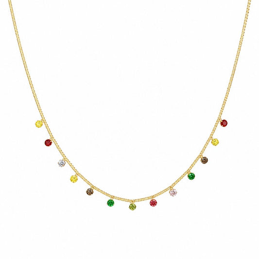 Confetti Drop Necklace