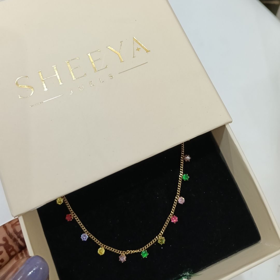 Confetti Drop Necklace