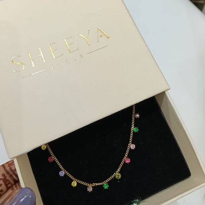 Confetti Drop Necklace
