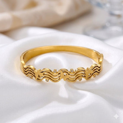 Golden Garden Bracelet Stack