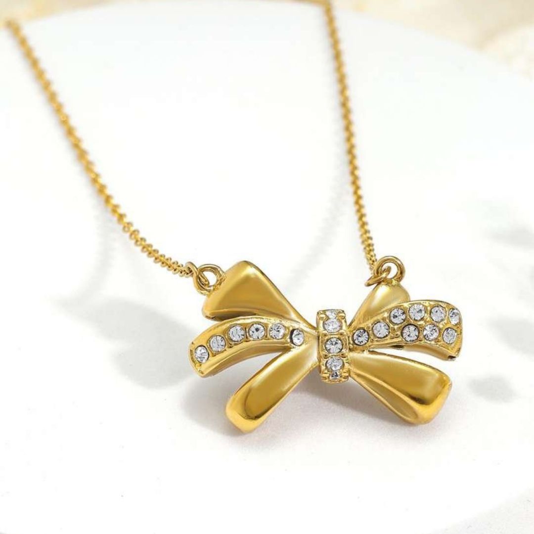 Twilight Bow Necklace