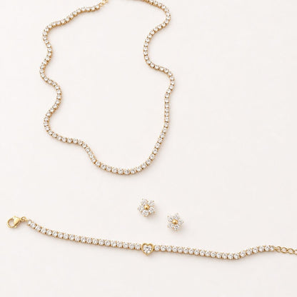 Tennis Jewellery Set