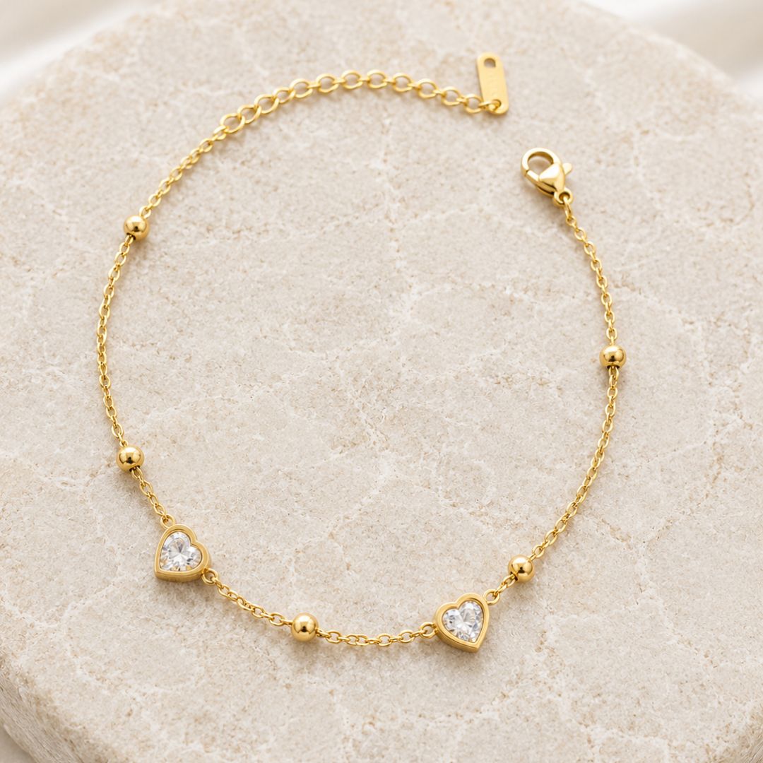 Dual Heart Bracelet