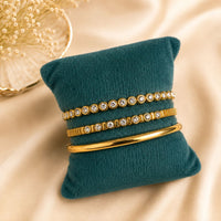 Golden Glow Bracelet Stack