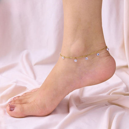 Crystal Drift Anklet