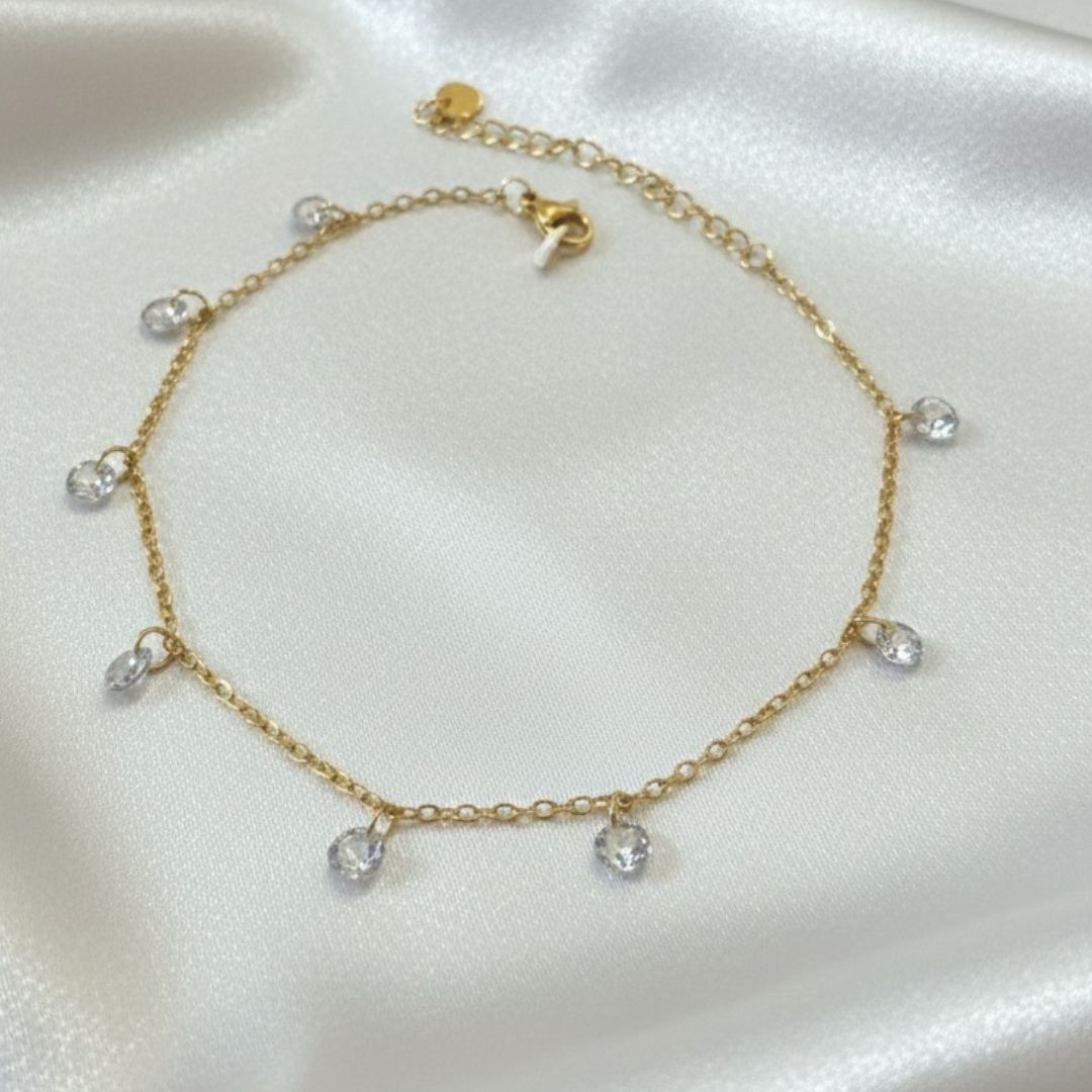 Crystal Drift Anklet