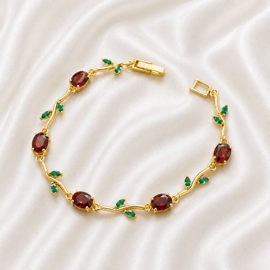 Red Tulip Bracelet