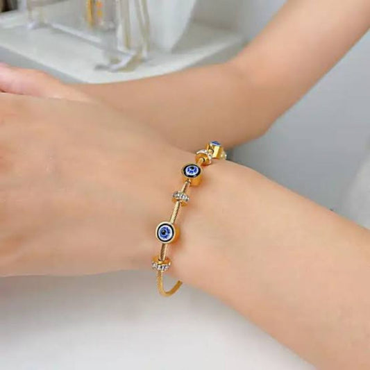 Bianca Evil Eye Bracelet (BL701) - Medium Size