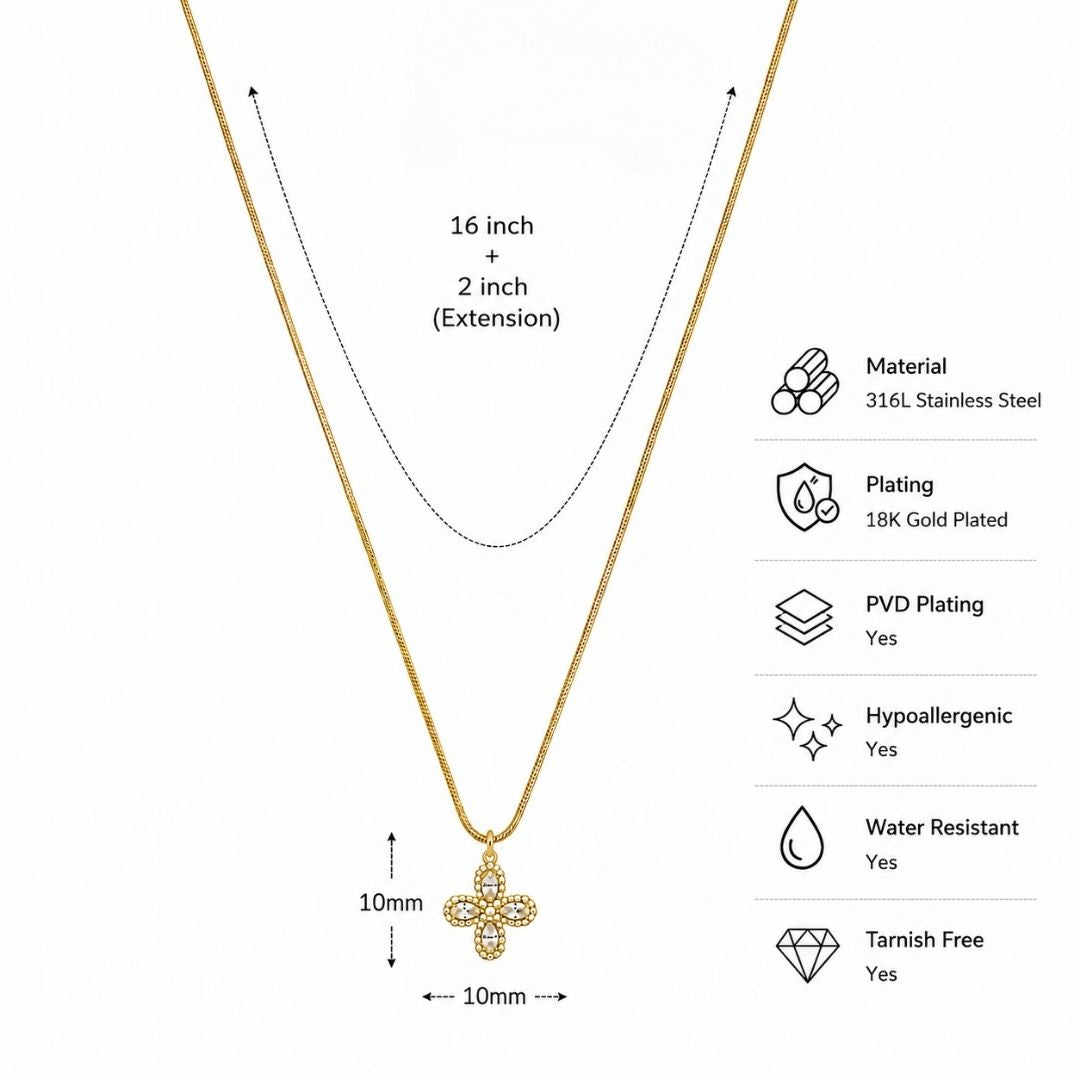 Fleur Pendant Necklace