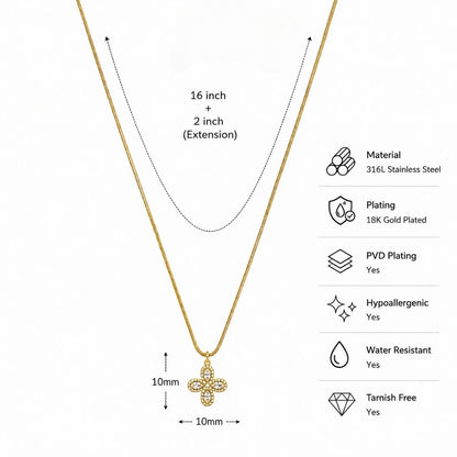 Fleur Pendant Necklace