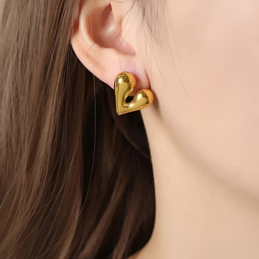 Keeya Golden Heartbeat Earrings