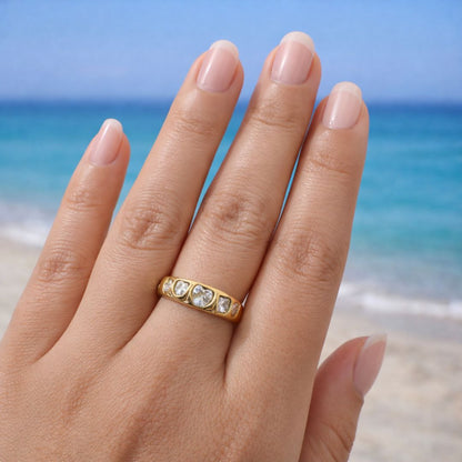 Power Pear Ring