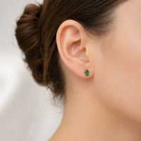 Lunelle Emerald Earrings