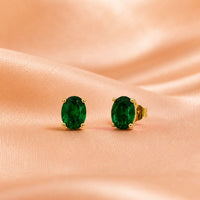 Lunelle Emerald Earrings