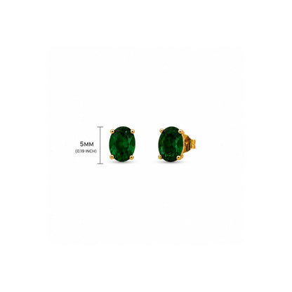 Lunelle Emerald Earrings