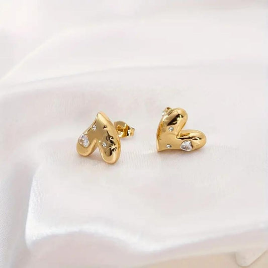 Tiny Little Hearts Earrings (ER134)