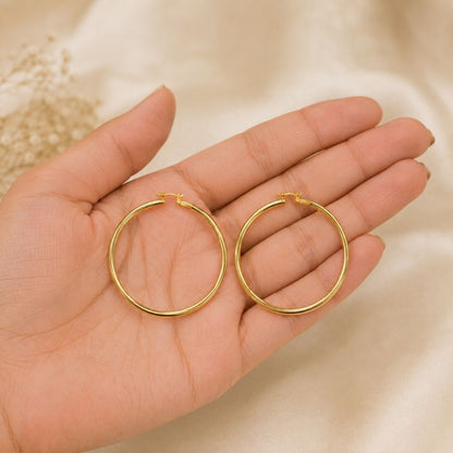 Aira Grand Hoop Earrings