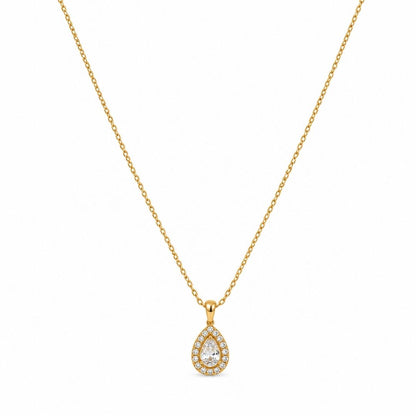 Dewdrop Halo Necklace