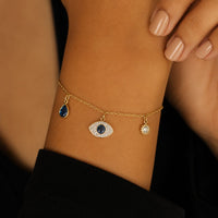 Nia Evil Eye Bracelet