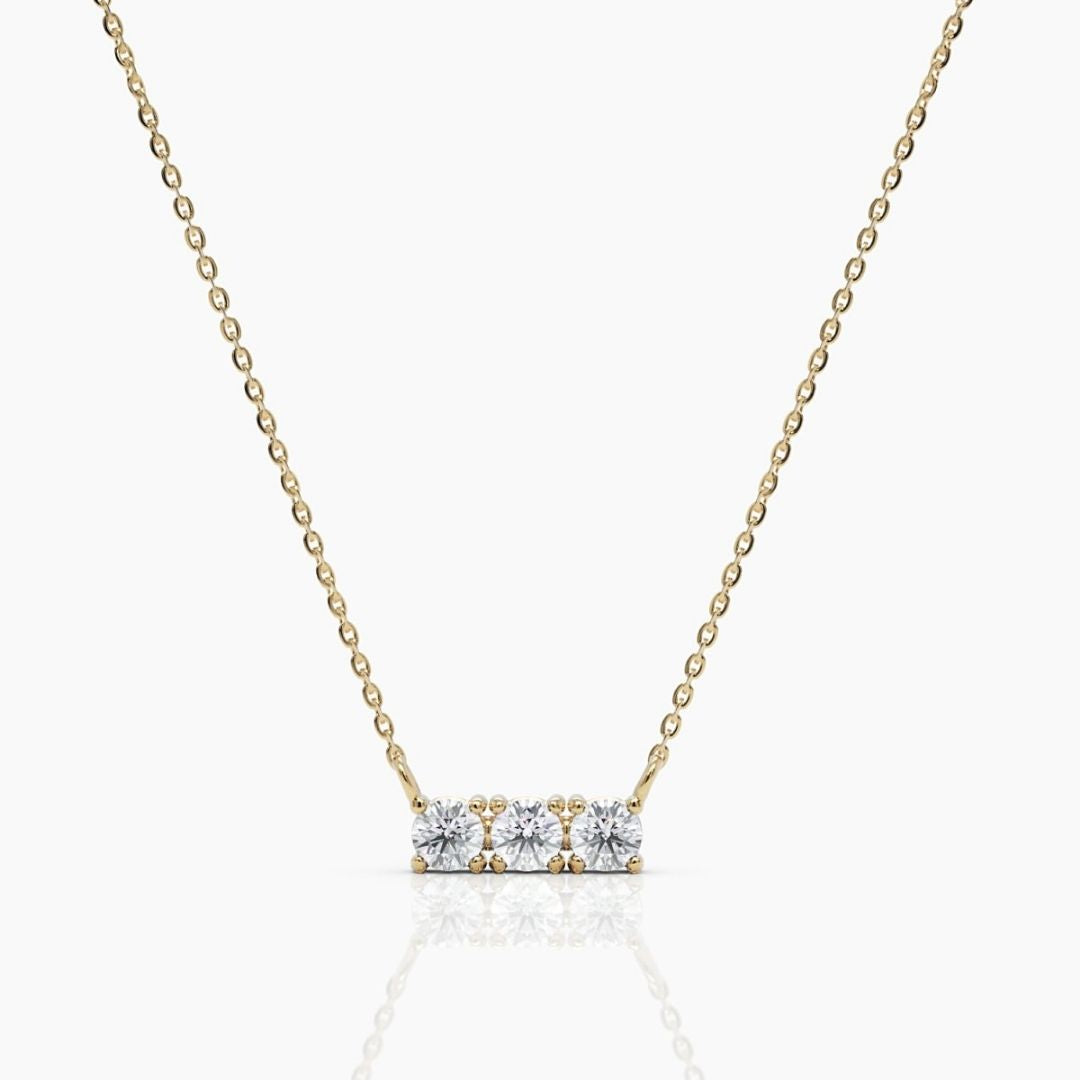 Trio Gleam Necklace