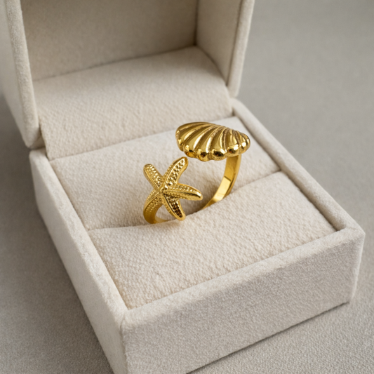 Sea Kiss Ring