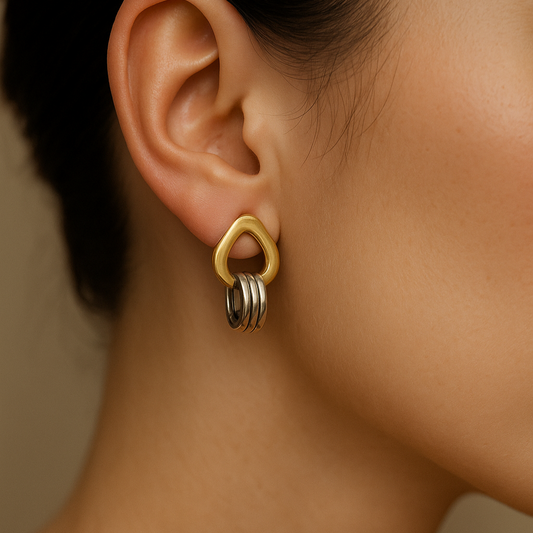Dual Drama Earrings
