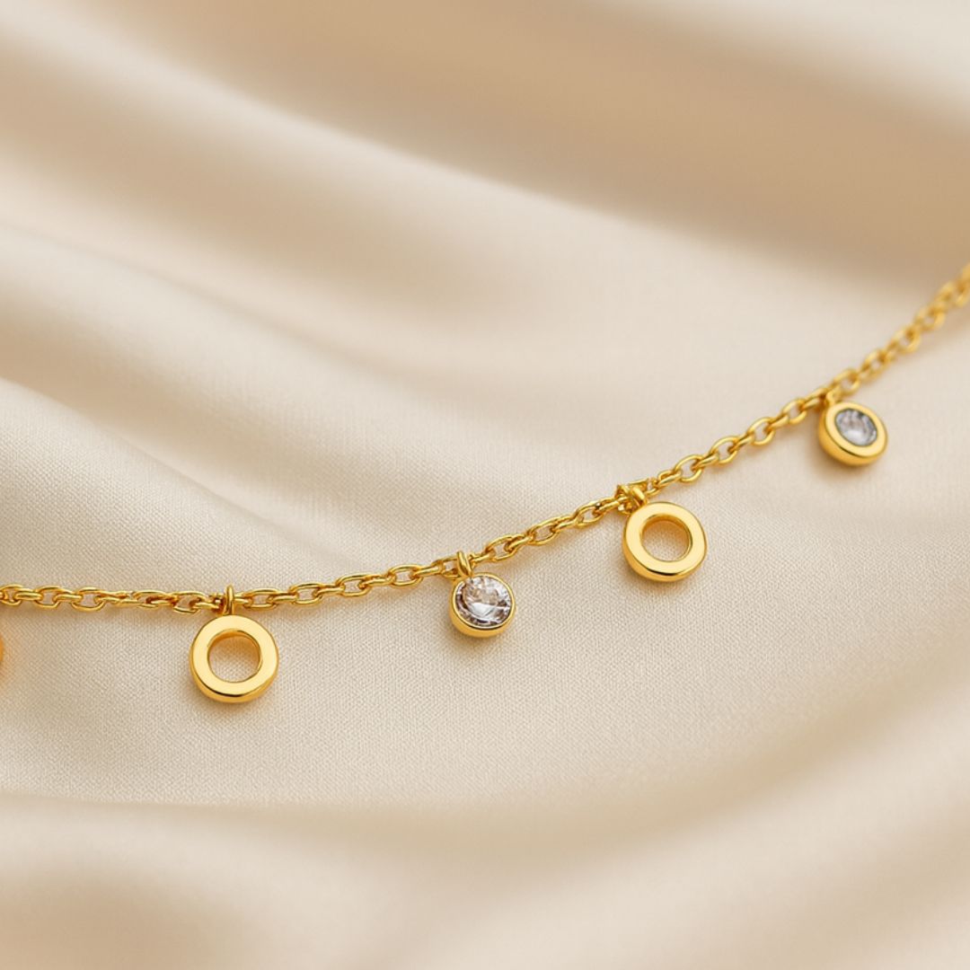 Ethereal Bloom Anklet