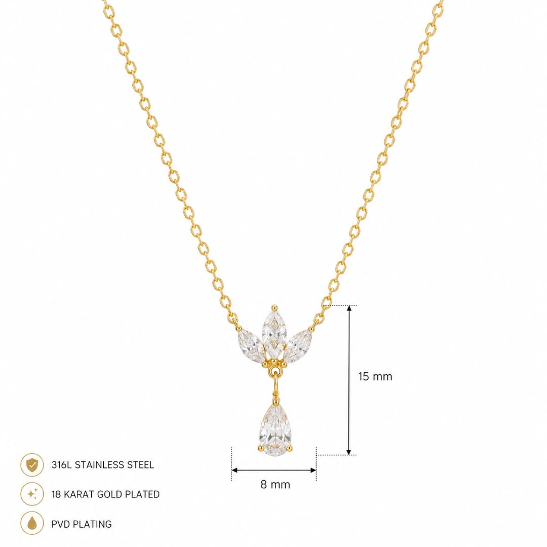 Petal Glow Necklace