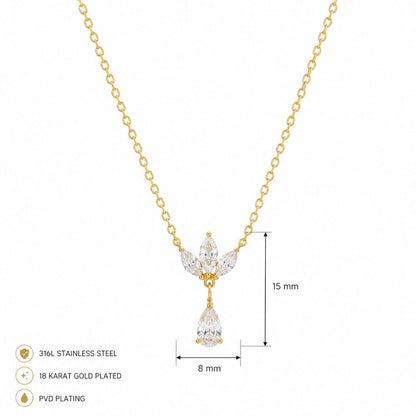 Petal Glow Necklace